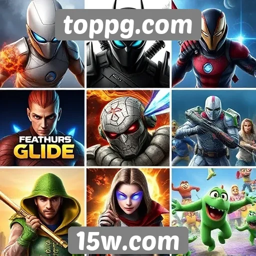 Comparativo de jogos populares na plataforma toppg.com